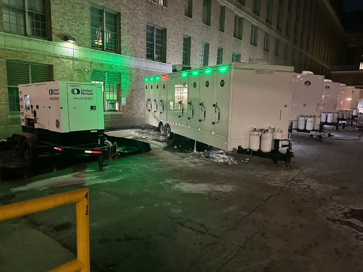 Generator and distribution at a site